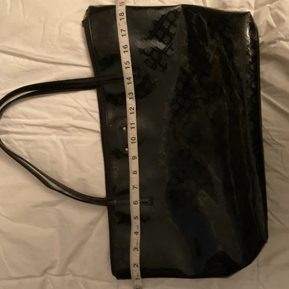 Kate SPADE PATENT LEATHER TOTE shoulder handbag - Picture 6 of 8